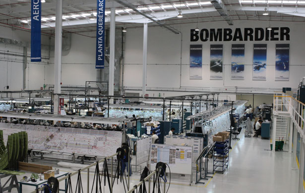 Usine Bombardier à Queretaro