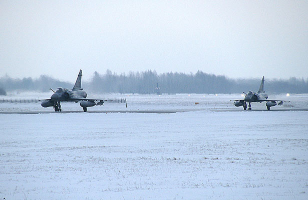 Les Mirage francais en Lituanie