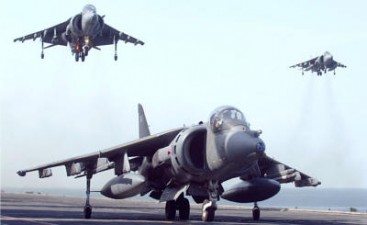 Les Harrier britanniques partent en retraite