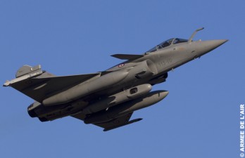 L'armée de l'air présente le Pod Reco NG du Rafale F3