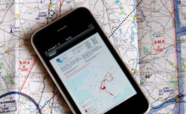 Un plan de vol sur votre iPhone