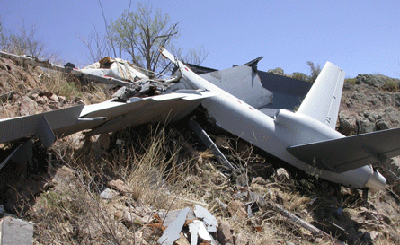 Débris d'un Predator