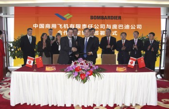 COMAC et Bombardier signent un partenariat COMAC et Bombardier signent un partenariat