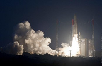 Ariane 5 lance Yahsat 1A et Intelsat New Dawn Ariane 5 lance Yahsat 1A et Intelsat New Dawn