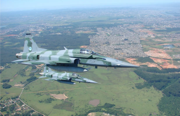 Un F-5S d'Embraer au Brésil