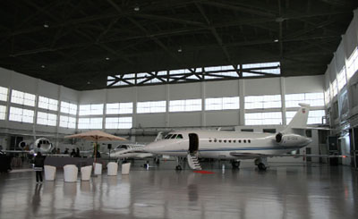 Le hangar H5 au Bourget