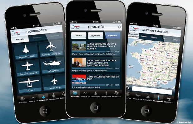L'application iPhone de l'armée de l'air L'application iPhone de l'armée de l'air