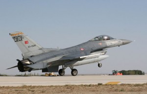 Un F-16 turc.