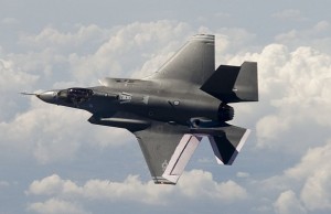 Le F-35 de Lockheed Martin.