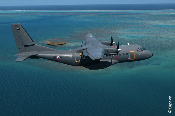 Un Casa CN235 de l'armée de l'air.