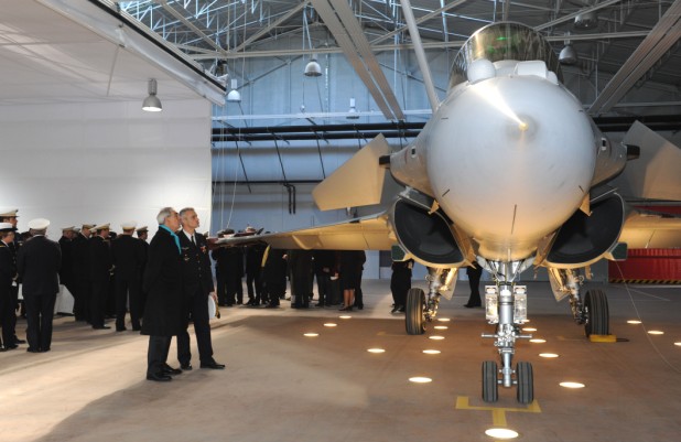 Les nouveaux batiments des Rafale au BA 118.