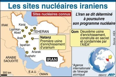 carte-iran-sites-nucleaires