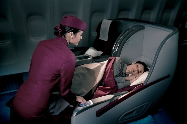 La classe Business de Qatar Airways