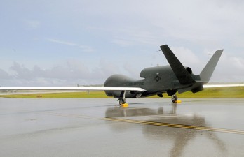 Le Global Hawk surveille les îles Senkaku