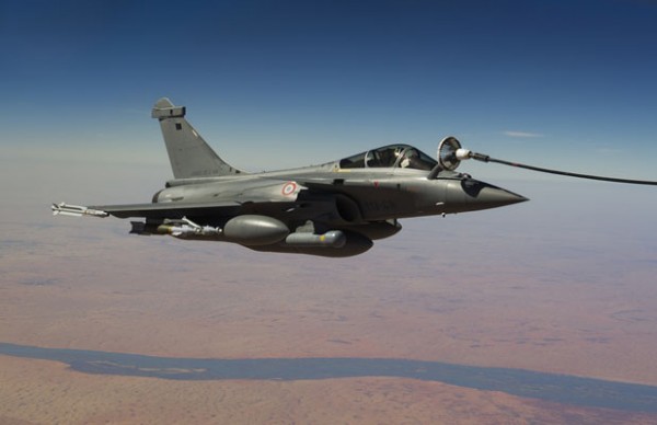 Rafale au-dessus du Mali