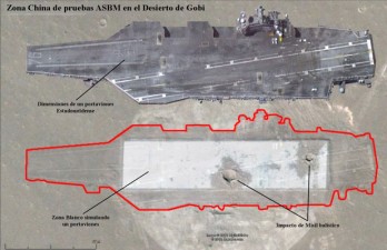 La Chine teste t-elle ses missiles anti-navires ?