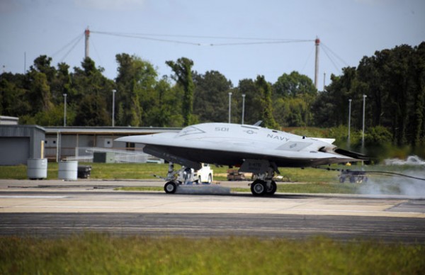 Appontage du X-47B