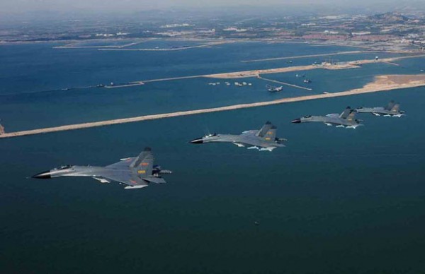 Chasseurs J-11 de la PLAAF