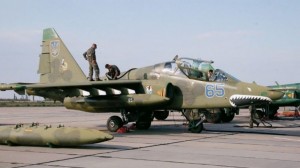 Un Su-25 ukrainien.