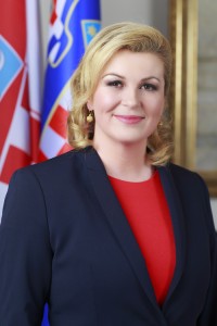 La présidente de la Croatie Kolinda Grabar-Kitarović.