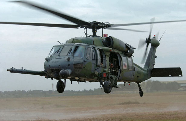 Le Pave Hawk (ou HH-60G) est un hélicoptère Recherche et sauvetage américain dérivé du UH-60 Blackhawk.