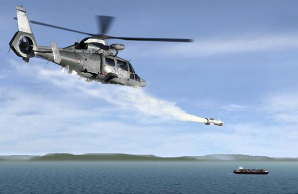 Un missile anti-navire léger ANL