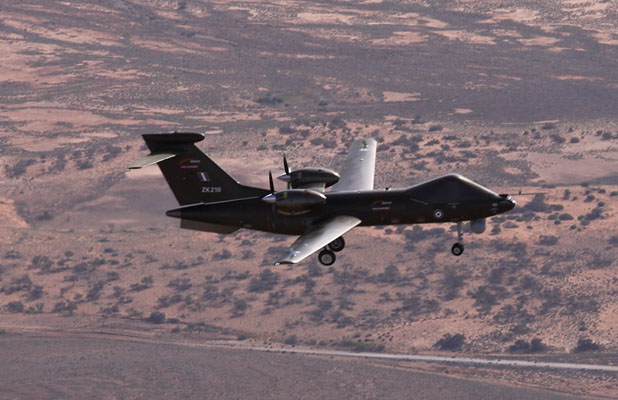 Le premier vol du Mantis à Woomera (Australie du sud)