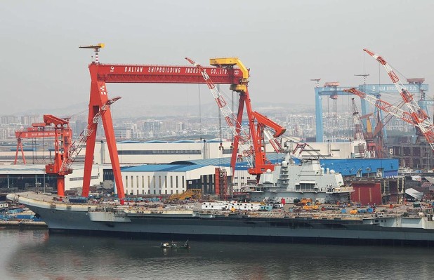 Le Varyag à Dalian